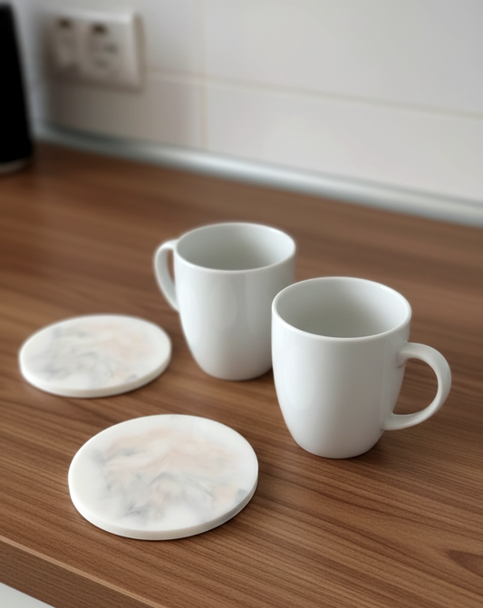 Sottobicchiere in resina epossidica, sfumature grige e oro, marmo, tema marmo, resina, resin, regalo, bomboniere