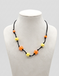 collana, giallo, arancione, gioiello, primavera, outfit, margherite, jewels, necklace, orange, jellow
