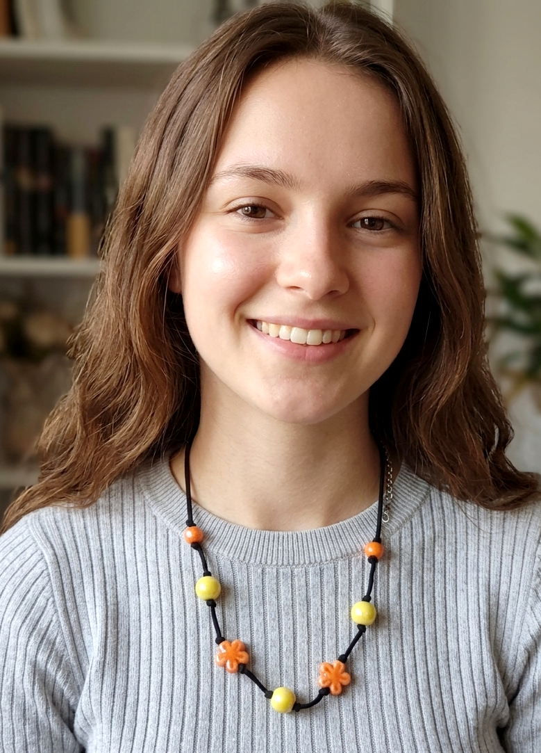 collana, giallo, arancione, gioiello, primavera, outfit, margherite, jewels, necklace, orange, jellow