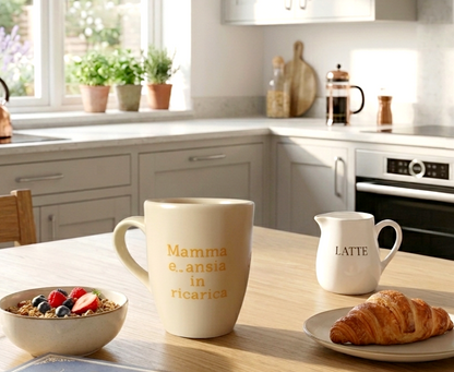 tazza, vinile, personalizzazione, mamma, mom life, vita da mamma, nome, festa della mamma, regalo