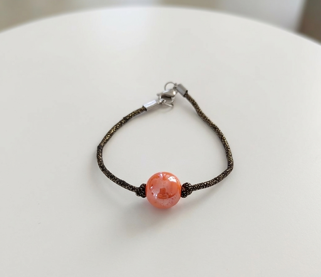 braccialetti, ceramica, acciaio, sfere, margherite, cuori, colori, regalo, jewels, bijoux