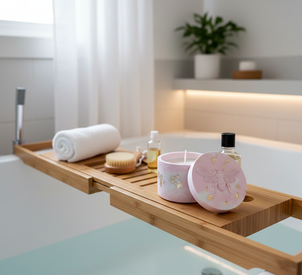 candela, cera di soia, vaniglia, profumo, relax, arredamento, bomboniera