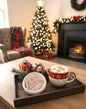 sottobicchieri in resina ecologica e epossidica con scritta merry christmas, edizione limitata, relax, idea regalo, natale
