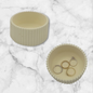 vasi, resina ecologica, porta oggetti, fiori di carta, piante grasse, arredamento, casa, primavera, regalo, battessimo, comunione, cresima, matrimonio, bomboniera