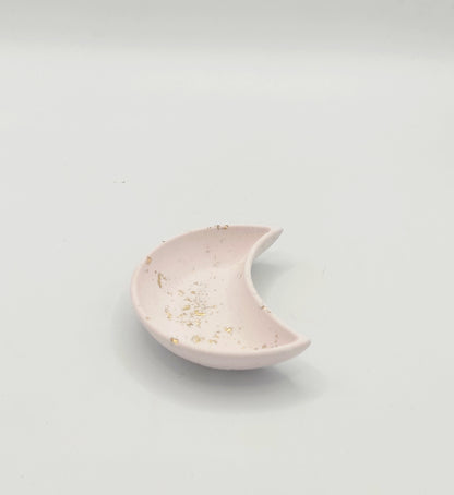 Luna, svuotatasche, resina ecologica, resina, resin,regalo, battessimo, comunione, cresima, matrimonio, bomboniera
