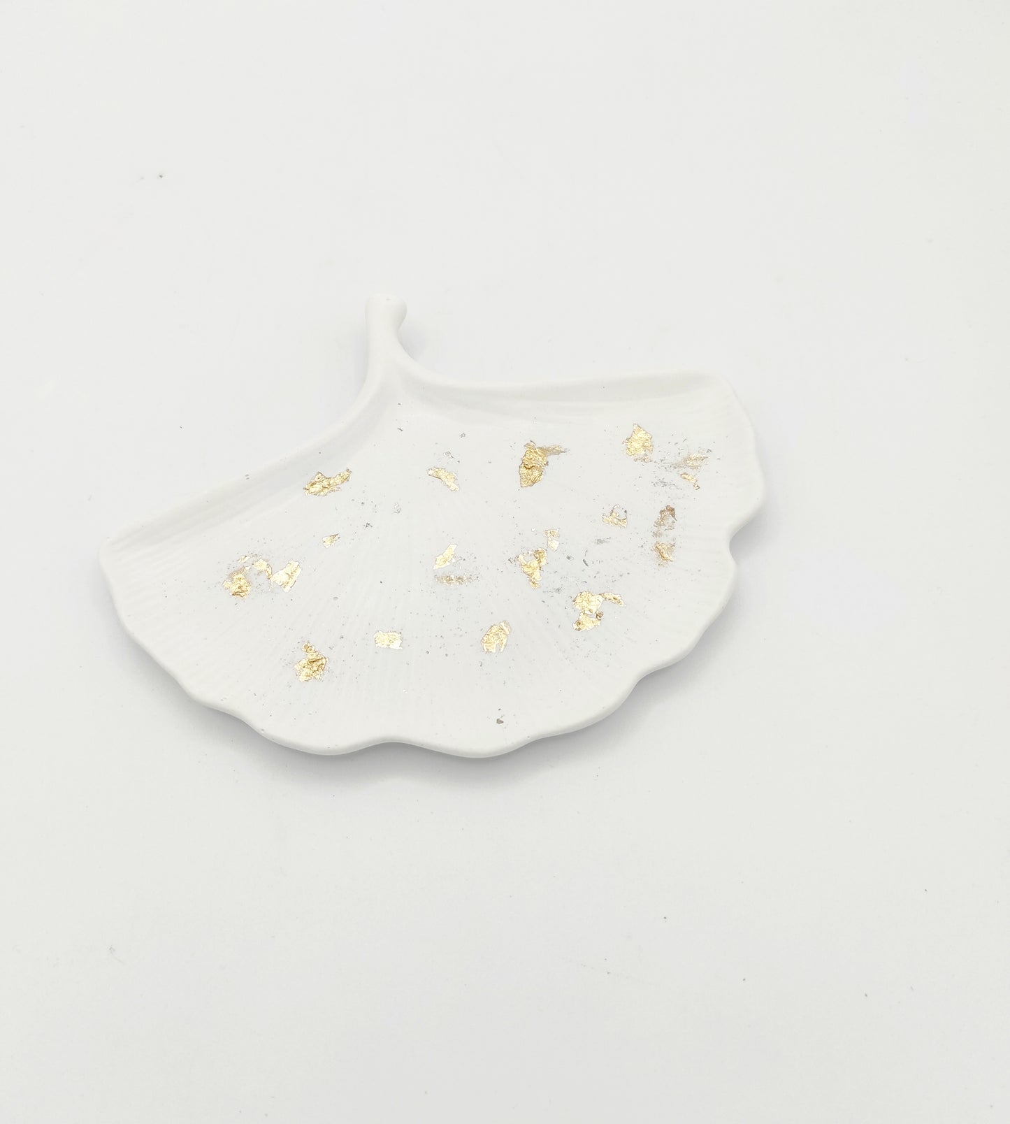 Foglia di Ginkgo, svuotatasche, resina ecologica, azzurro chiaro, resina,  resin, regalo, battessimo, comunione, cresima, matrimonio, bomboniera, regalo, bomboniere