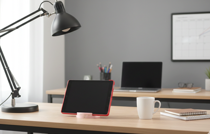 supporto per telefono in resina ecologica, relax, utile, casa, ufficio, scrivania, idea regalo, lavoro, natale