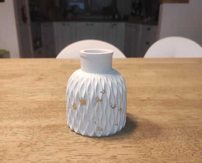 vaso, onde, centrotavola, porta diffusori, aroma, regalo, natale, originale, pezzi unici